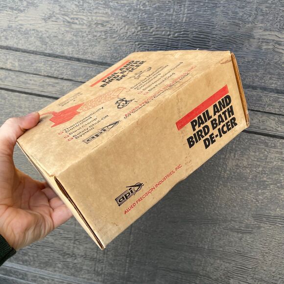 NEW Pail and Bird Bath De-Icer by Allied Precision Industries - Picture 2 of 4